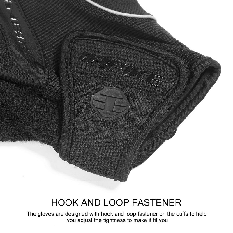 INBIKE Bike Bicycle Gloves 5mm Gel Pad Half Finger Cycling