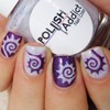 Whats Up Nails - Tribal Sun Vinyl Stencils for Nail
