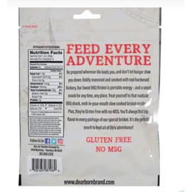 Generic Dearborn Sweet BBQ Beef Jerky (Sweet BBQ) 2 pack of 3 oz Bags Grill Masters Delight!!