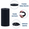 Pack of 100 Rubber Washers 25 mm, Flat Washers Durable