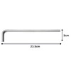TONE AL-10 Long Hexagonal Bar L-Shaped Wrench, Double Side Width