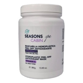 Mascarilla Hidroplastica Peel Off Vitamina C Seasons 380gr Todo Tipo De Piel
