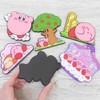 SK Japan Kirby Star 17233 Rubber Magnet, Kirby Hovering, Large