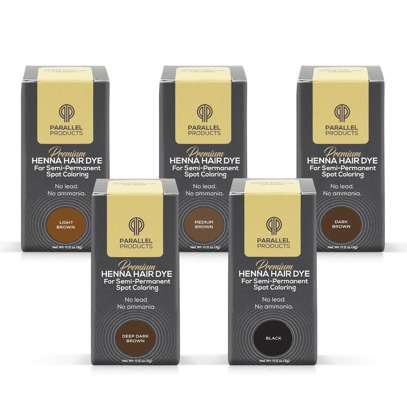 Parallel Products Spot Color Henna Kit - Henna Hair Dye
