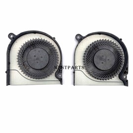 BestParts New CPU+GPU Fan for ACER Predator Helios 300 (G3-572), P/N: DFS541105FC0T FJN1, 5V Fan (2-Pack)