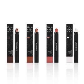 DECENTNESS 4PCS Eyeshadow Stick Cream Shimmer&Matte,Daily makeup set,Lasting&Waterproof,Eyeshadow Pencil Crayon,Ideal Gift(Z3)