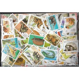 Prophila Collection Motifs 500 Different Prehistoric Animals Stamps (Stamps for Collectors) Amphibians / Reptiles / Saurs