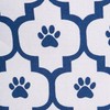 Bone Dry Pet Storage Collection Lattice Paw Print, Small Rectangle,
