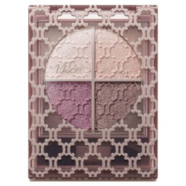 Visee Riche PK-3 Glossy Rich Eyes N Eyeshadow, Burgundy, 0.16 oz (4.5 g) (x 1)