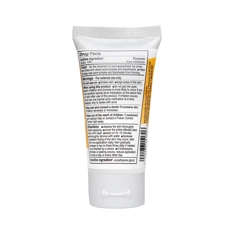 De La Cruz De La Cruz Sulfur Ointment - Cystic