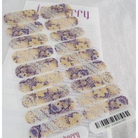 Jamberry Snakebite 0915 15M8 Nail Wrap Full Sheet