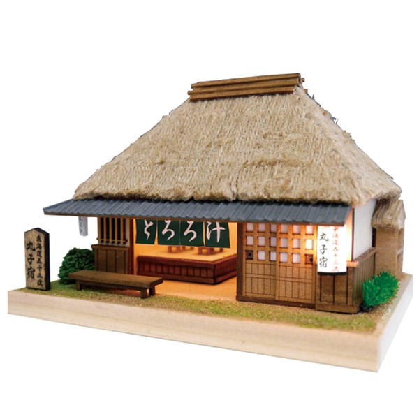 Woody Joe Tokaido Gojusanji Series Mariko-juku Wooden Model Non-scale Building Kit