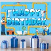 SHADOAMP Plumber Party Decorations Plumber Theme Happy Birthday Backdrop Banner