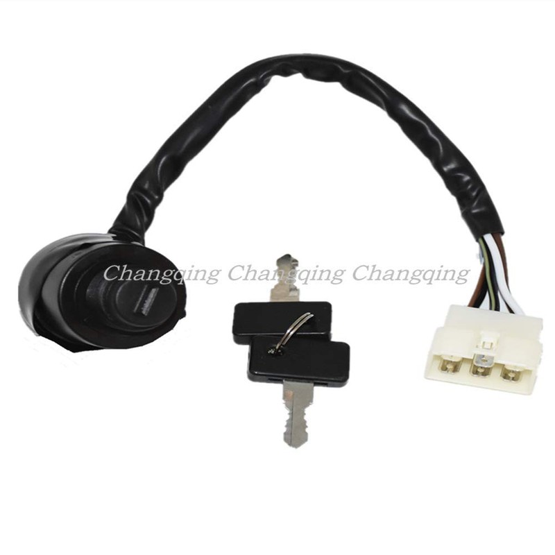CQYD Ignition Switch for Kawasaki Mule 500 550 520 600