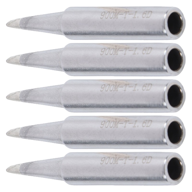 5Pcs Soldering Iron Tips BGA Station Tool Copper Internal Heating