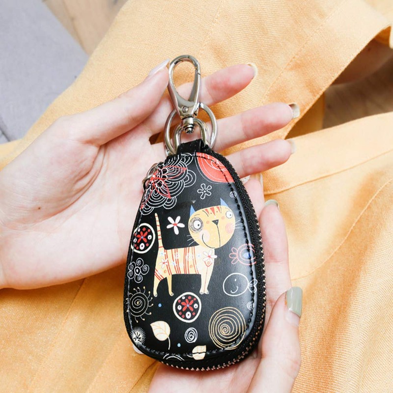 Key Case, Coin Purse, PU Leather, Smart Key, Car Key
