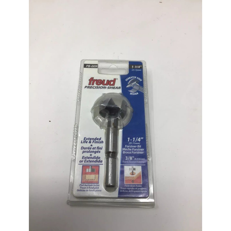 Freud 1-1/4-in Forstner Bit Precision-Shea