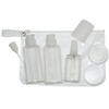 Travel Set Kosmetex with Bottles, Cans for Liquids And Creams