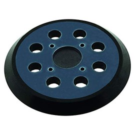 1 x SabreCut OSSCS002 125mm Medium 8 Dust Extraction Hole Random Orbital Sander Hook & Loop Backing Pad Compatible with 4 Hole Mount 29mm Centre