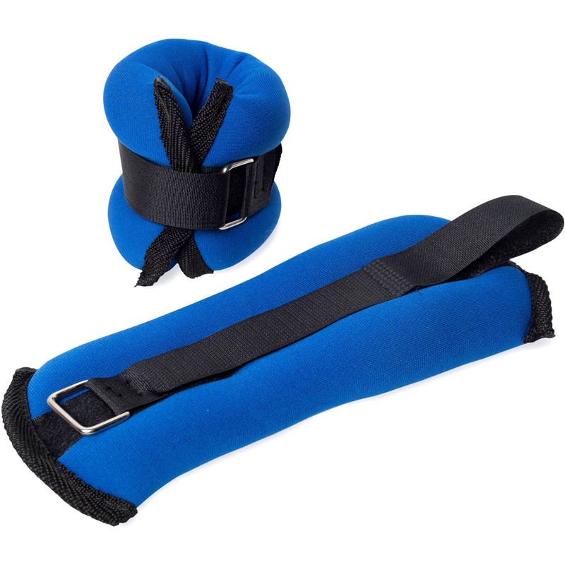 Tone Fitness Ankle/Wrist Weights, 1 lbs Pair - Blue