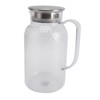 Water Pitcher with Lid and Handle 1500ml Acrylic Heat Resistant