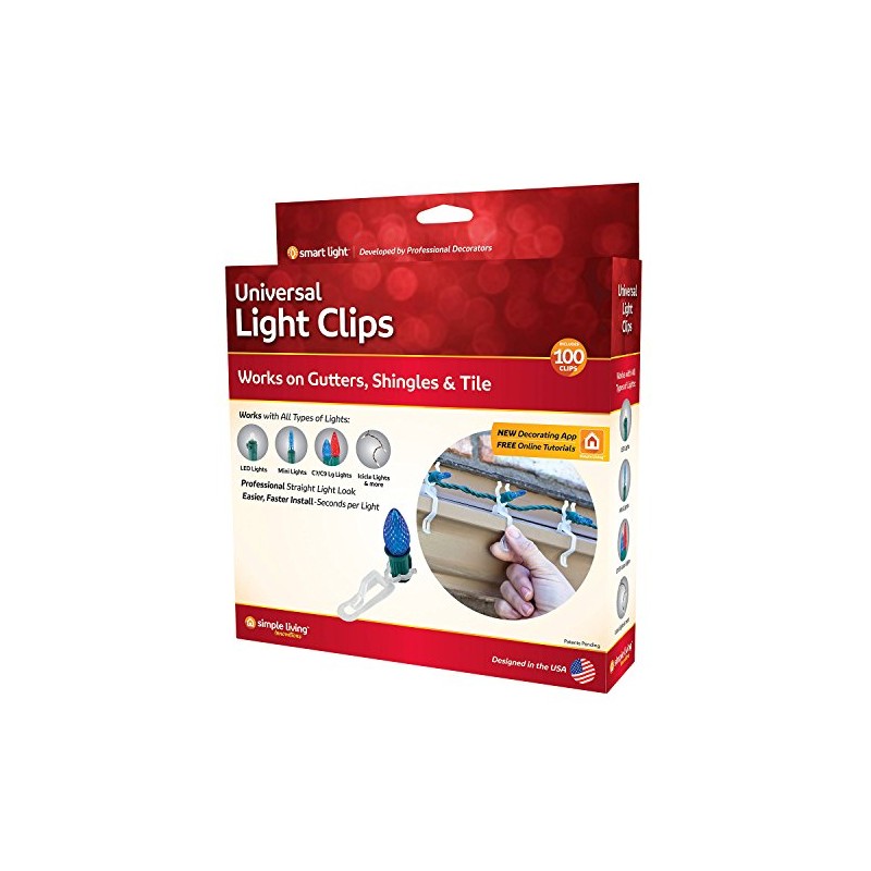 Light Clips Univ 100ct