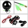 DNA MOTORING FL-6-U+SW-CH-BK 6" Round Fog Lights w/Switch