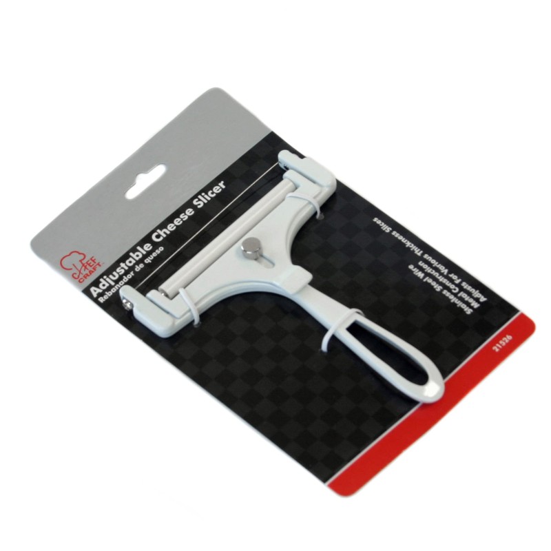 Chef Craft Select Stainless Steel Wire Cheese Slicer, 8.25 inch,