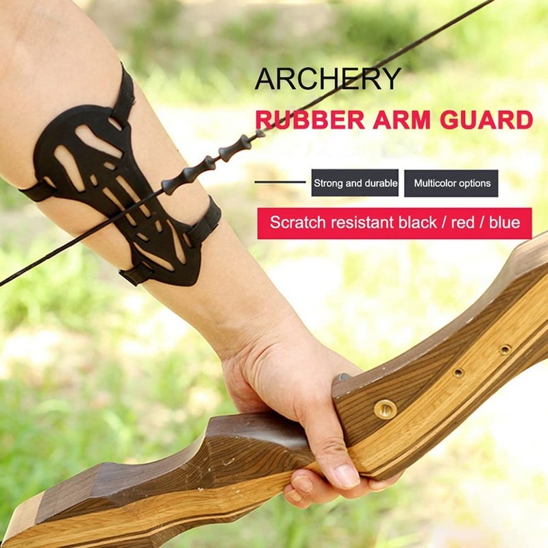 DONGKER Arm Guards, 4 Pieces Arm Protectors for Archery, Forearm