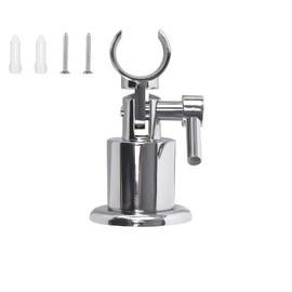 Shower Head Holder, Universal Hand Shower Holder, Adjustable Shower Holder for Shower Head, Holder Shower Head with Screws, Rotatable Shower Holder for Slide