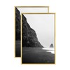 MCS Foundry Metal 12x18 Brass Gallery Wall Frame (2-Pack)
