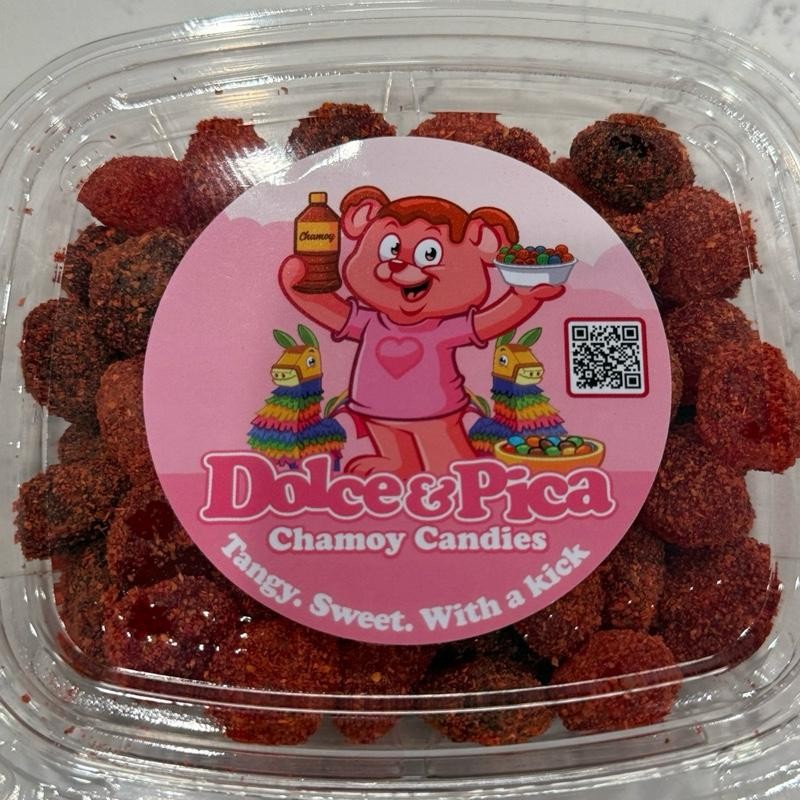 Pica Strawberry Gusherz 8 oz Snack - Fruity Candy, Sweet