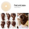 Donut Bun Maker,3 Pieces Ring Style Bun Women Chignon Donut