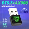 diybits AX900BT5.3 Dual Band Wireless USB WiFi6 Adapter | 900Mbps