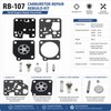 RB-107 Carburetor Rebuild Kit for Echo Trimmers – Gasket &