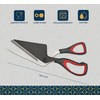 Sharp Pizza Scissors Cutter with Food Grade Safe Blades. Better