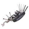 Multifunction Tool Bicycle Key - Repair Kit Black Stainless Steel