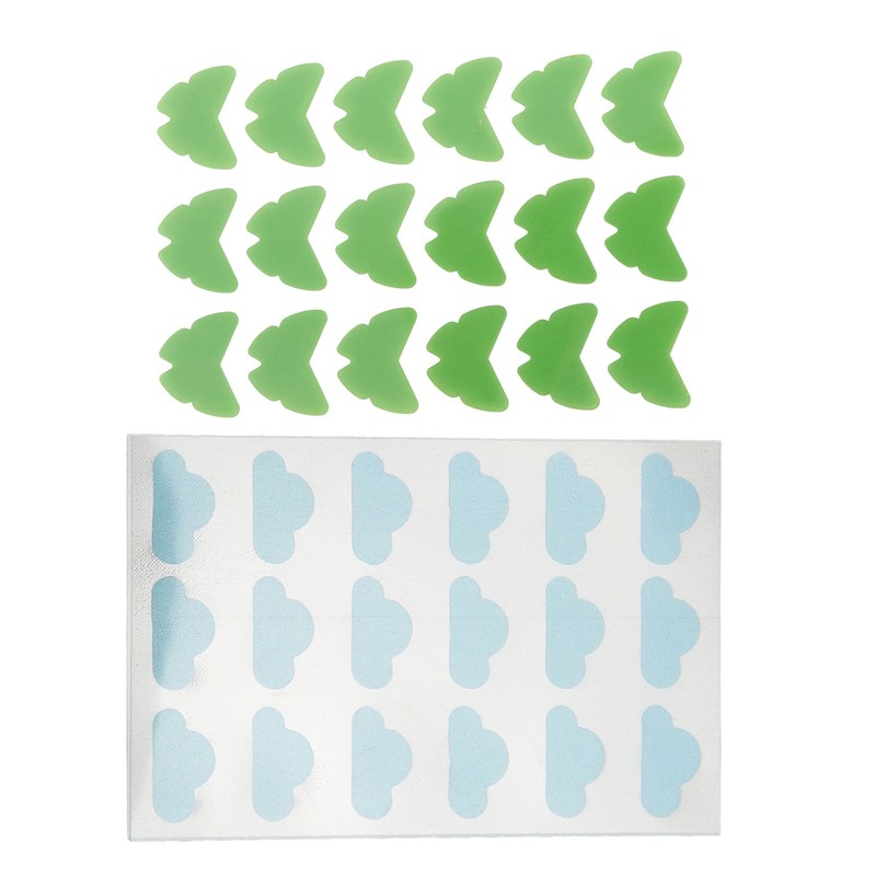 36Pcs Hydrocolloid Pimple Pads Cartoon Shape Cute Concealing Healing Pimple