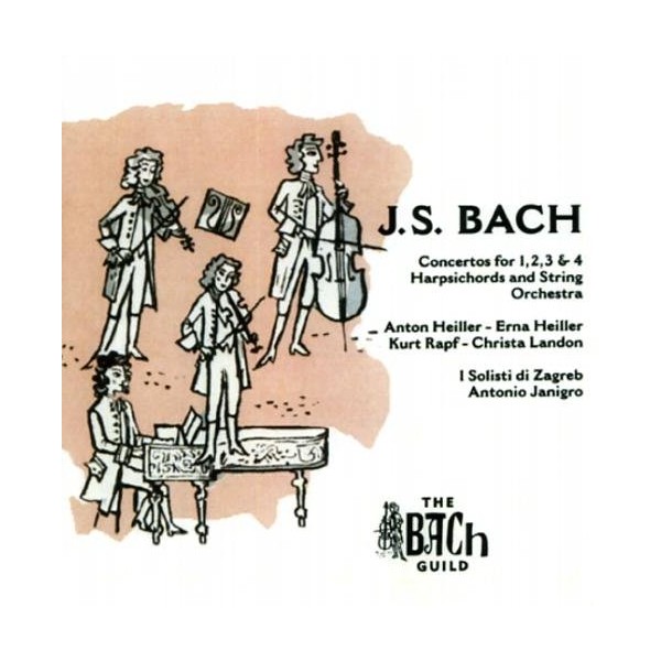 J.S. Bach: Harpsichord Concertos, Bwv1052, 1056, 1060-65