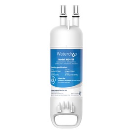 Waterdrop EDR1RXD1 Replacement for W10295370A, Everydrop® Filter 1, EDR1RXD1B, P8RFWB2L, P4RFWB, Kenmore® 46-9081, 46-9930, WD-F38 Refrigerator Water Filter, 1 Filter