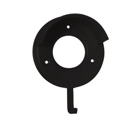 Roma Metal Bridle Bracket, Black