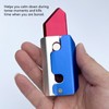 Gravity Knife Toy Decompression Aluminium Alloy Relieve Anxiety Carrot Fidget