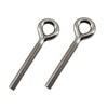 2Pcs Stainless Steel M16 Eye Bolt Long Shank Threaded Rod