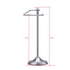 SunnyPoint Heavy Weight Metal Fingertip Towel Holder Stand for Bathroom,
