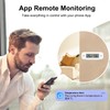 Smart Digital Thermometer Hygrometer, WiFi Indoor Temperature and Humidity Sensor