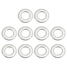 PATIKIL Flat Washers, 10 Pack 316 Stainless Steel 3/4" ID x 1 1/3" OD x 0.12" Thickness Washer Flat Plain Washer for Screws Bolts Assortment