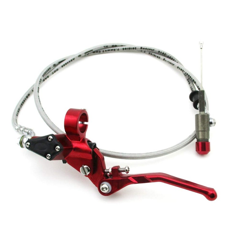TC-Motor Red 1200mm Line Hydraulic Clutch Handle Lever Master Cylinder