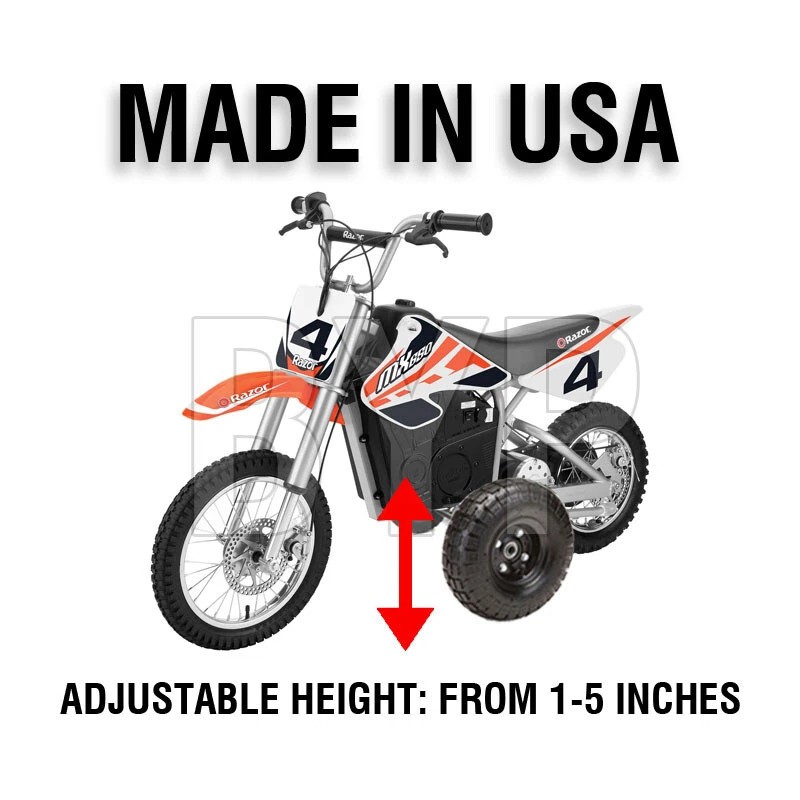 BYP-TW-MX650 Adjustable Height RAZOR MX650 MX 650 - Kid TRAINING