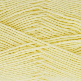 King Cole Cherished Baby 4ply Yarn Low Pill Acrylic Knitting Wool 100g Ball (Lemon - 5082)