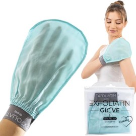 EXFOLIATIN GLOVE Premium Turkish Bath Mitt, Traditional Hammam Kese Exfoliating Glove, Fake Tan and Dead Skin Remover (for ALL Skin Types)